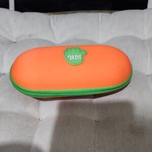 Nano Vibrant Orange Case with Green Trim